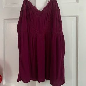 Deep purple Torrid Tank Size 1 (14/16)
